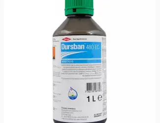 Зображення для оголошення Dursban 480 EC (Дурсбан) 1л – инсектицид-фумигант широкого спектра действия