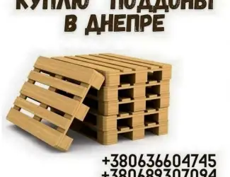 Зображення для оголошення Прием европоддонов в Днепре