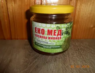 Зображення для оголошення Мед з сосновою живицею