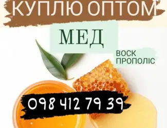 Зображення для оголошення Куплю мёд оптом