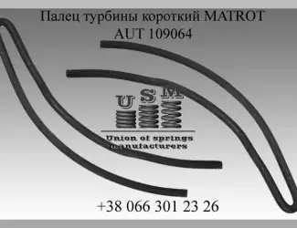 Зображення для оголошення AUT 109064 Палец турбины короткий MATROT