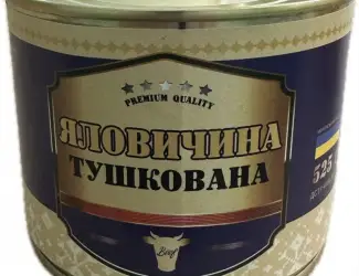 Зображення для оголошення Яловичина тушкована ДСТУ 525ж/б без ключа (вищий ґатунок)