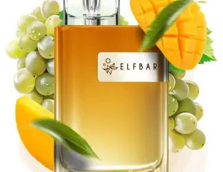 Зображення для оголошення Сигарета ELFBAR CR 8000 тяг, 5% (Манго - Зелений Виноград)