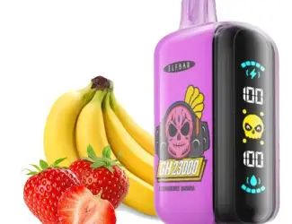 Зображення для оголошення Електрона сигарета ELF BAR 5% 23000 тяг, Полуниця Банан