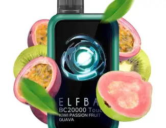 Зображення для оголошення Сенсорна сигарета ELFBAR ВС 20000 тяг • Ківі • Маракуя • Гуава •