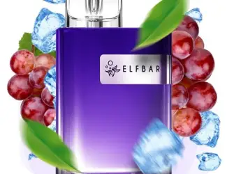 Зображення для оголошення Сигарета ELFBAR CR 8000 тяг, 5% (Виноград з льодом)