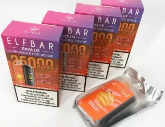 Зображення для оголошення Манго•Персик•Кавун ••• Сигарета ELF BAR 25000 тяг