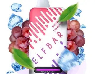 Зображення для оголошення Е-сигарета ELF BAR 5% 15000 тяг, Льодяний Виноград