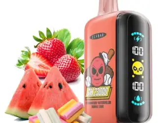 Зображення для оголошення Електрона сигарета ELFBAR GH 5% на 23000 тяг (Полунично-Кавунова жувальна гумка)