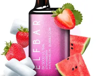 Зображення для оголошення Сигарета Elf Bar BC5000 Ultra • Полунично Кавунова Жуйка •