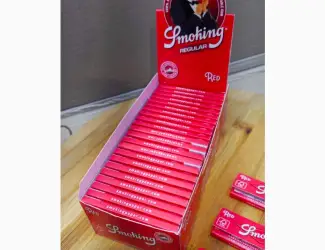 Зображення для оголошення Бумага для самокруток Smoking 70 мм, Red