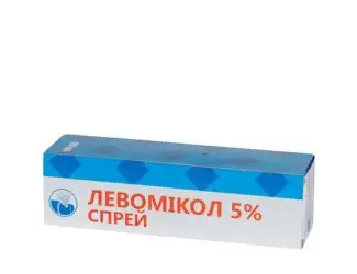 Зображення для оголошення Левомікол 5% спрей, 100 мл