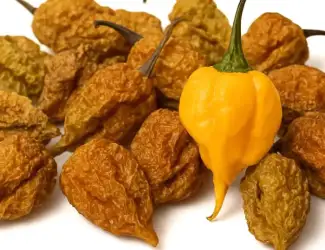 Зображення для оголошення Сушений перець гострий Carolina Reaper Yellow