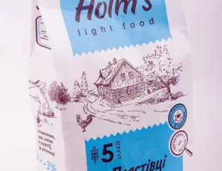 Зображення для оголошення Пластівці Асорті 5 злаків ТМ «Holm’s» – крафт пакет 500 г