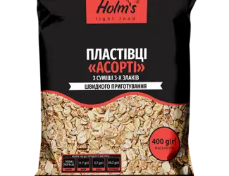 Зображення для оголошення Пластівці Асорті 3 злаки ТМ «Holm’s»