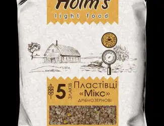 Зображення для оголошення Хлопья Микс 5 злаков ТМ «Holm’s» мелкозерновые