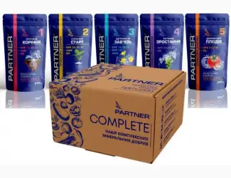 Зображення для оголошення Набір мінеральних добрив COMPLETE 5 шт по 250г. (1