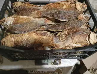 Зображення для оголошення Карась сушений печений в печі на соломі