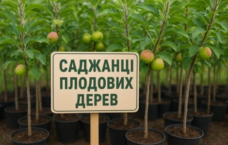 Саджанці яблунь на М9 підщепі