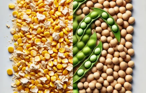 Закупаем кукурузу некондиционную, половинки сои