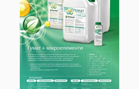 Гумат Калія + Мікроелементи