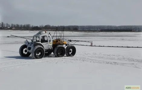 Внесення КАС-32 і гранульованих мін. добрив