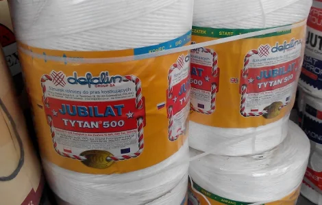 Шпагат сеновязальный Jubilat Titan 500 (Польша)