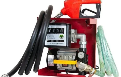 Для дизельного палива насос з лічильником Міні АЗС 220В 60л/хв