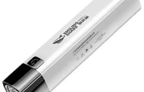 LED Кишеньковий Ліхтарик на акумуляторі Smiling Shark 617 з USB
