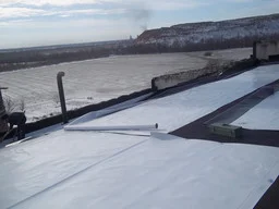 Текущий ремонт кровли элеватора