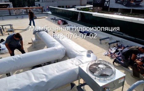 Гідроізоляція вент-каналів Київ