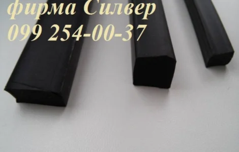 Профиль резиновый 10х20мм