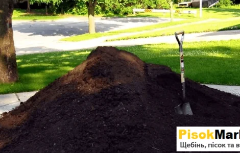 Торфокрихта Луцьк чорнозем доставка продаж PisokMarket