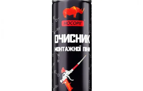 Очиститель монтажной пены Носорог 500 мл