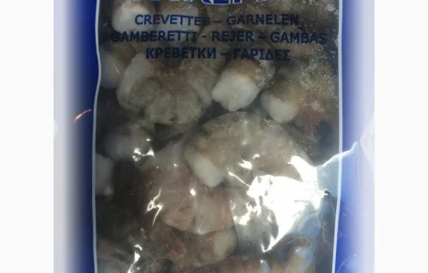 Креветка тигрова сира без голови