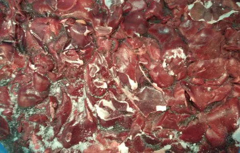 Продам заморожену печінку курячу
