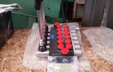 Гидрораспределитель Р40 6 ти секционный 40-50 л/мин