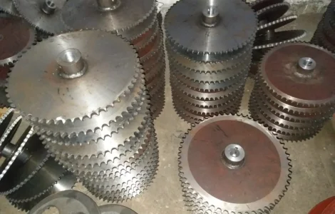 Изготовление звездочек шагом 12, 7, 15, 875, 19, 05, 25, 4, 38, 0