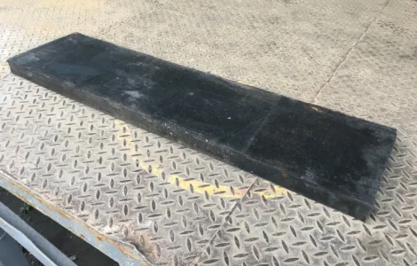 Плита резиновая для отвала 40х250х1000 усиленная