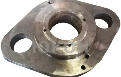 Плита задняя роликов Б6-ДГВ. Фланец ДГВ 1.01.01.005