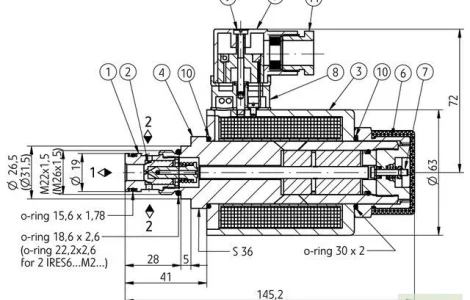 Распределитель PONAR типа 2IRES 6