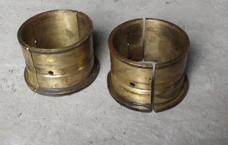 Втулка с двух половинок, бронзовая Э-652, ЭО-4111, ЭО-4112