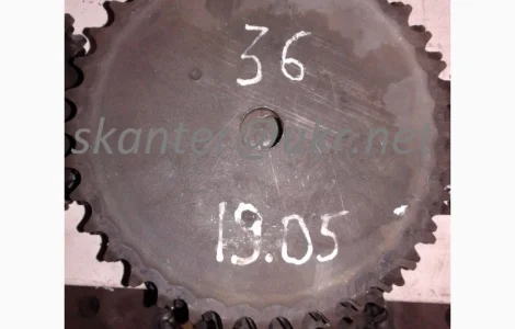 Зірочка звездочка крок = 19, 05 зуб =36