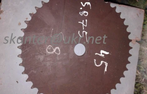 Зірочка звездочка t=15.875 зуб= 45