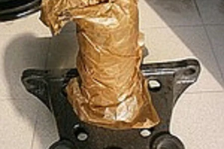 Кронштейн балансира 133-2918052 задней подвески колесного автомобиля ЗИЛ-133 ГЯ