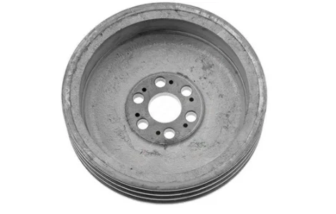 Шкив коленвала 740-1005061 автомобиля ЗИЛ-133 ГЯ с двигателем КАМАЗ