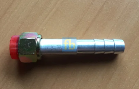 Фітинг Алюмінієвий прямий 8 гайка 5/8