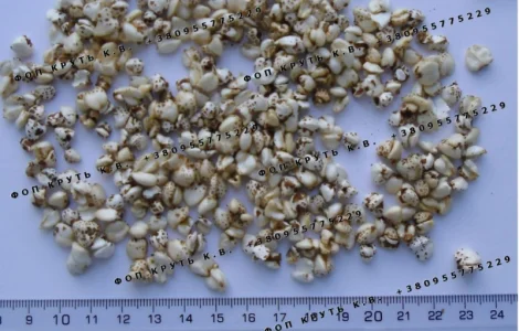 Гречка висаджена повітряна 1кг Puffed buckwheat
