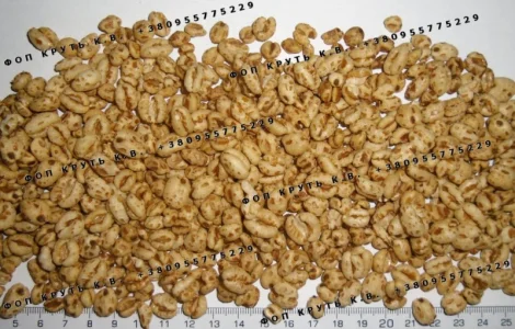 Повітряна пшениця висаджена 1кг Puffed wheat