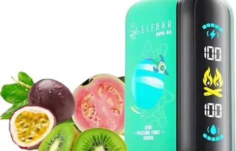 Електрона сигарета ELF BAR Raya 25000 тяг (Киви-Гуава)